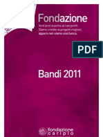 Fondazione Cariplo - FC Bandi2011 Web 2
