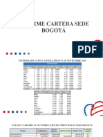 Presentación Informe Cartera Bogotá 26 de NOVIEMBRE 2023