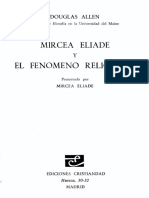 Allen Douglas - Mircea Eliade Y El Fenomeno Religioso