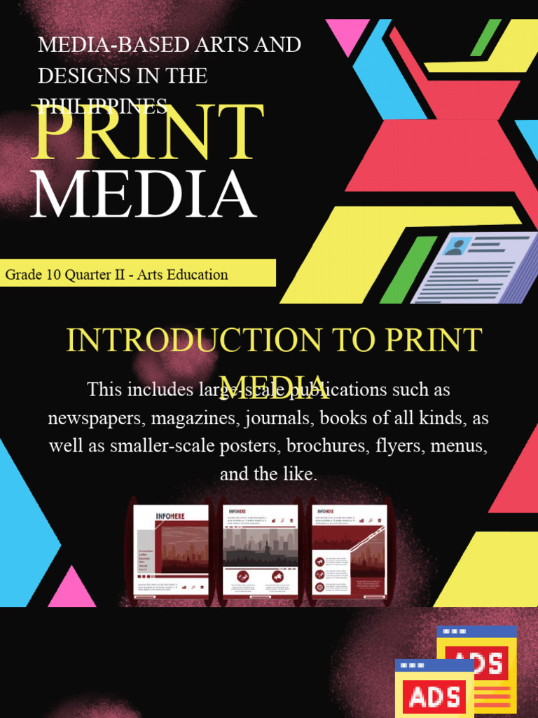 Print Media Arts in the Philippines | PDF | Advertising | Menu