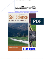 Full Download Soil Science and Management 6th Edition Edward Plaster Test Bank PDF Full Chapter