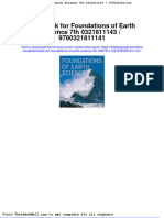 Full download Test Bank for Foundations of Earth Science 7th 0321811143 9780321811141 pdf full chapter