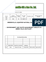 LNG Waste Management Plan - Sample