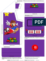 MARIO BROS Caja Morada