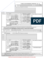 Planilla de Novedades Laborales - NL-01