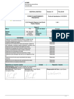 Reporte Mantenimiento