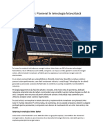 Jinko Solar - Pionierat În Tehnologia Fotovoltaică