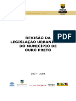 Caderno Da Revisão Das Leis Urbanísticas Do Município de Ouro Preto