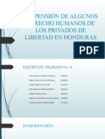 Suspensión de Algunos Derecho Humanos de Los Privados