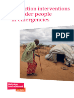 Protection Interventions For Older People in Emergencies