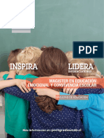 Mag. Educación Emocional y Convivencia Escolar