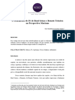 O Sentimento de Fé de Raul Seixas e Renato Teixeira Na Perspectiva Mariana