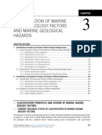 Classification of Marine Hazard Geology Factors and Marine Geological Hazards