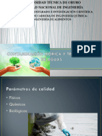 CONTAMINACIÓN HÍDRICA Y TRATAMIENTO DE AGUAS Clase 6 Semana2