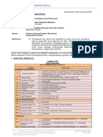 INFORME N 001 RO Estado Situacional de