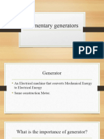 Elementary Generators