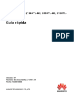 Guía Rápida Del SUN2000-Series (196KTL-H3, 200KTL-H3, 215KTL-H3)