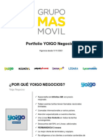 Portfolio YOIGO Negocios Ene 2021