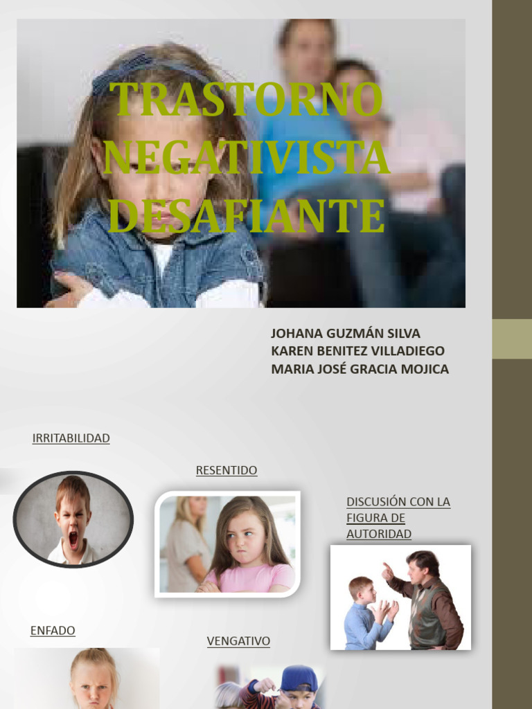 TRASTORNO NEGATIVISTA DESAFIANTE. PDF