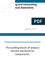 Financial Statement Anlaysis Ratio Analysis - Session 17 To 19