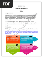 KMBN 301 Strategic Management Unit 3