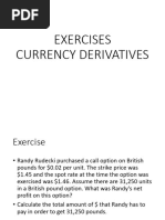 Currency Derivatives Arbitrage