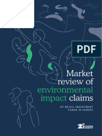 Market Review of Environmental Impact Claims