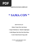 Download Teknologi Bata Ringan by Samacon by Carissa Azaria SN70065982 doc pdf