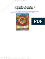 Full download Test Bank for Fundamentals of Management 8th Edition pdf full chapter