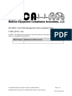 Meca F 028c - Iec 60601 1 2012 Risk Management Client Completion Form (0.2revision)