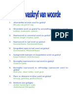 Los - en Vasskryf Van Woorde