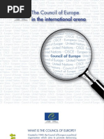 The Council of Europe in the international arena
