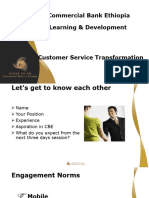 Customer Service Transformation New