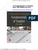 Full Download Test Bank For Fundamentals of Taxation 2017 Edition 10th Edition by Cruz PDF Full Chapter