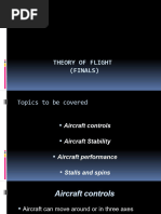 Theory of Flight Final Topic