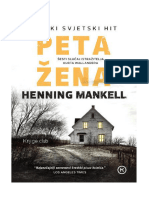 Henning Mankell - 6 Peta Žena