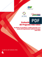 Evaluación de impacto del programa Alda Educa