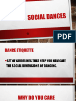 Social Dances