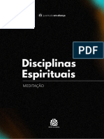 EBD - Disciplinas Espirituais - Meditação