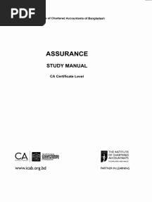 Assurance Study Manual PDF