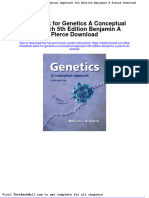 Full Download Test Bank For Genetics A Conceptual Approach 5th Edition Benjamin A Pierce Download PDF Full Chapter