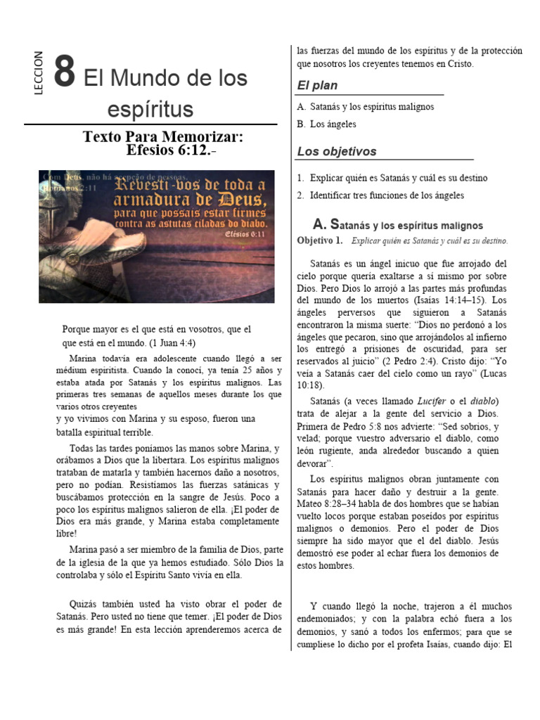 El Mundo de Los Espíritus | PDF | Demonios | Satán