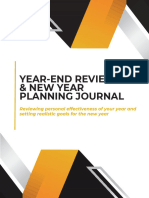 Year End Review and New Year Planning Journal