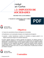 Tema 2 Regimen Fiscal Impuesto de Sociedades