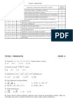 Potegi Pierwiastki Praca Klasowa PDF