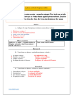 La Phrase Nominale Et Verbale Exercices Corrigés WWW Lirebien Com