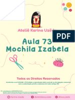 Aula 73 - Mochila Izabela