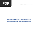 Installation de Windows 10 | PDF | Windows 10 | Microsoft Windows