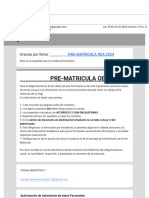 Gmail - PRE-MATRICULA OEA 2024