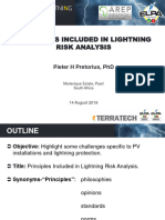 Principles Included in Lightning Risk Analysis: Pieter H Pretorius, PHD